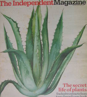 The Independent magazine - The Secret Life of Plants cover (15 October 2005)