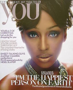 You magazine - Alexandra Burke cover (21 November 2010)
