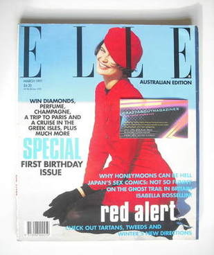<!--1991-03-->Australian Elle magazine - March 1991