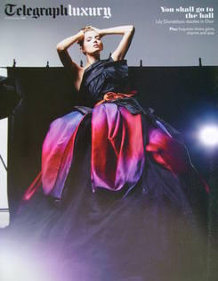 Telegraph Luxury magazine - 13 November 2010 - Lily Donaldson cover