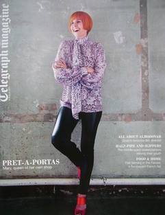 Telegraph magazine - Mary Portas cover (13 August 2011)