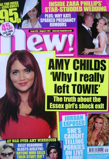 <!--2011-08-08-->New magazine - 8 August 2011 - Amy Childs cover