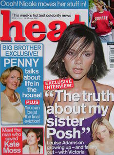 <!--2001-06-16-->Heat magazine - Victoria Beckham cover (16-22 June 2001 - 