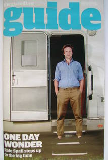 The Guardian Guide magazine - Rafe Spall cover (20 August 2011)