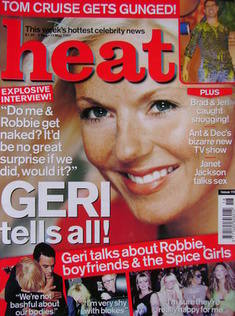 <!--2001-05-05-->Heat magazine - Geri Halliwell cover (5-11 May 2001 - Issu