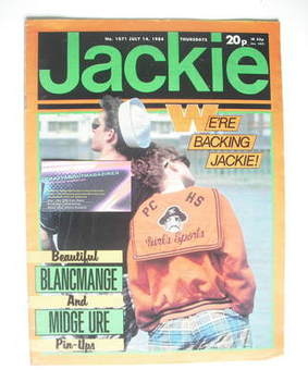 Jackie magazine - 14 July 1984 (Issue 1071)
