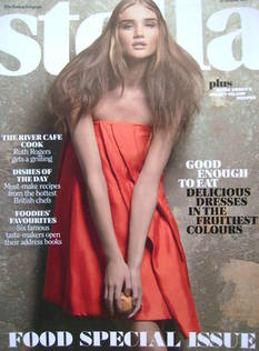 Stella magazine - Rosie Huntington-Whiteley cover (18 November 2007)