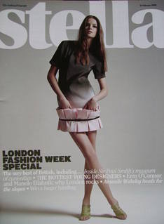 <!--2008-02-10-->Stella magazine - London Fashion Week Special cover (10 Fe