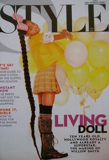 Style magazine - Willow Smith cover (12 December 2010)