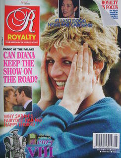 Royalty Monthly magazine - Princess Diana cover (Vol.11 No.8, 1992)