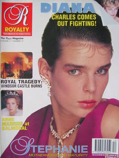 Royalty Monthly magazine - Princess Stephanie cover (Vol.11 No.12, 1992)
