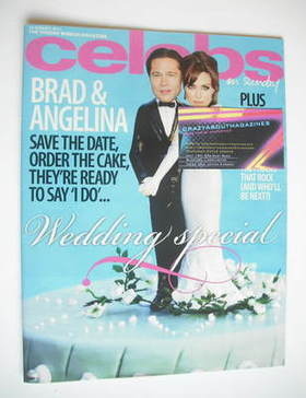 Celebs magazine - Brad Pitt and Angelina Jolie cover (14 August 2011)
