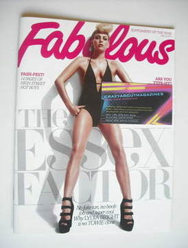Fabulous magazine - Lydia Bright cover (23 July 2011)