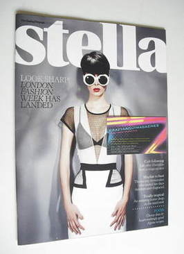 <!--2011-02-20-->Stella magazine - London Fashion Week cover (20 February 2