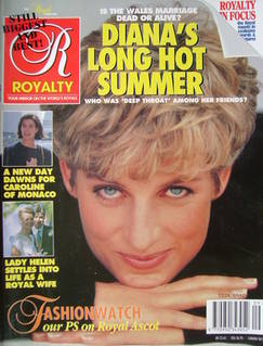 Royalty Monthly magazine - Princess Diana cover (Vol.11 No.9, 1992)