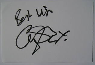 Gary Stretch autograph