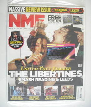NME magazine - The Libertines (4 September 2010)