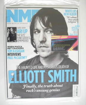<!--2010-10-30-->NME magazine - Elliott Smith cover (30 October 2010)