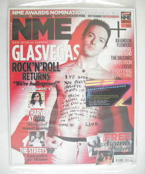 NME magazine - Glasvegas cover (29 January 2011)