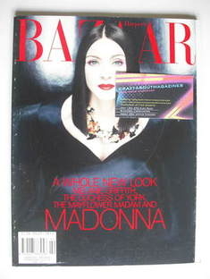 Harper's Bazaar magazine - February 1999 - Madonna cover