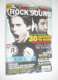 <!--2011-09-->Rock Sound magazine - 30 Seconds To Mars cover (September 201