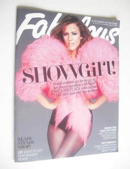 Fabulous magazine - Caroline Flack cover (13 August 2011)