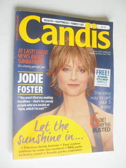 Candis magazine - July 2011 - Jodie Foster cover