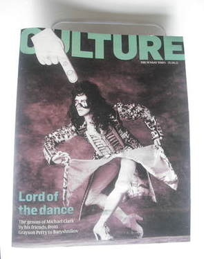 Culture magazine - Michael Clark cover (25 September 2011)