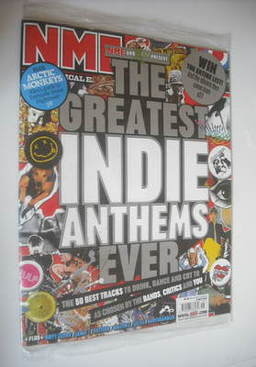 NME magazine - The Greatest Indie Anthems Ever cover (5 May 2007)
