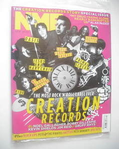 NME magazine - Creation Records cover (21 May 2011)