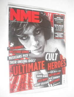 NME magazine - Syd Barrett cover (28 May 2011)