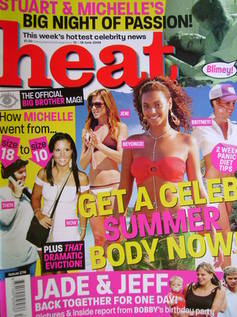 <!--2004-06-12-->Heat magazine - Get A Celeb Summer Body Now! cover (12-18 