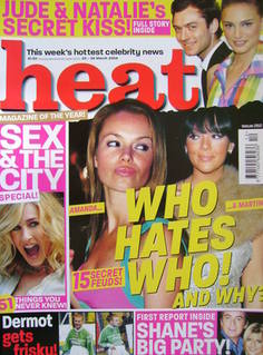<!--2004-03-20-->Heat magazine - Who Hates Who! And Why? cover (20-26 March