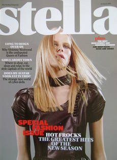 <!--2008-03-16-->Stella magazine - Special Fashion Issue cover (16 March 20