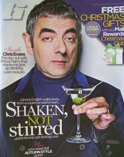 Live magazine - Rowan Atkinson cover (18 September 2011)