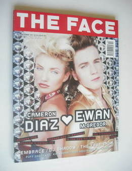 The Face magazine - Cameron Diaz & Ewan McGregor cover (October 1997 - Volume 3 No. 9)