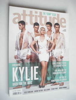 Attitude magazine - Kylie Minogue cover (July 2010)
