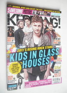 Kerrang magazine - Kids In Glass Houses cover (17 September 2011 - Issue 1381)