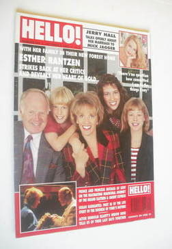 Hello! magazine - Esther Rantzen cover (9 October 1993 - Issue 274)