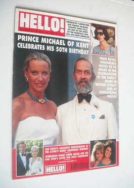 Hello! magazine - Prince and Princess Michael of Kent (18 July 1992 - Issue 211)