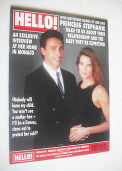 Hello! magazine - Princess Stephanie and Daniel Ducruet cover (6 June 1992 - Issue 206)