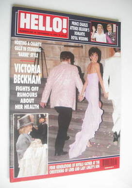 Hello! magazine - Victoria Beckham cover (14 December 1999 - Issue 590)