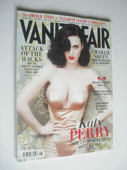Vanity Fair magazine - Katy Perry cover (June 2011)