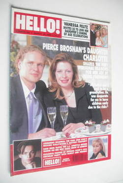 Hello! magazine - Charlotte Brosnan cover (28 March 1998 - Issue 502)