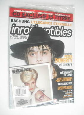 Les Inrockuptibles magazine - Pete Doherty cover (24-30 March 2009)