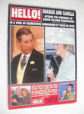 Hello! magazine - Prince Charles and Camilla cover (7 November 1998 - Issue 534)