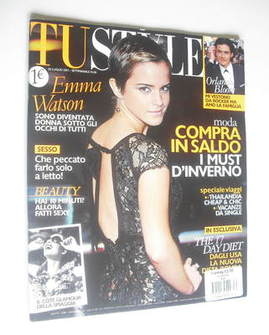 TU Style magazine - Emma Watson cover (26 August 2011 - Italian Issue)