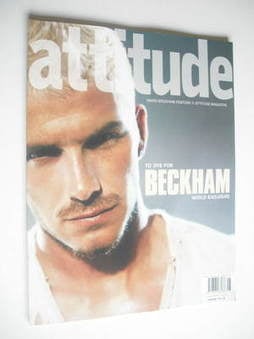 Attitude magazine - David Beckham cover (June 2002)