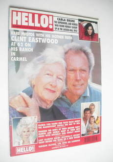 Hello! magazine - Clint Eastwood cover (15 August 1992 - Issue 215)