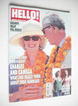 Hello! magazine - Prince Charles and Camilla cover (11 April 2006 - Issue 913)
